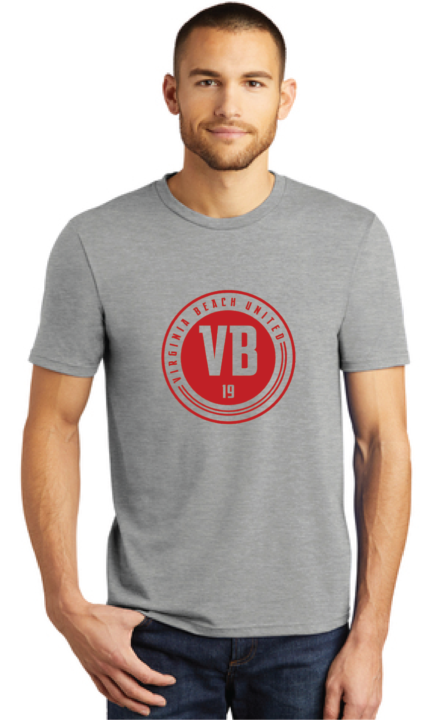 Softstyle Tee (Youth and Adult) / Heathered Grey / VB United