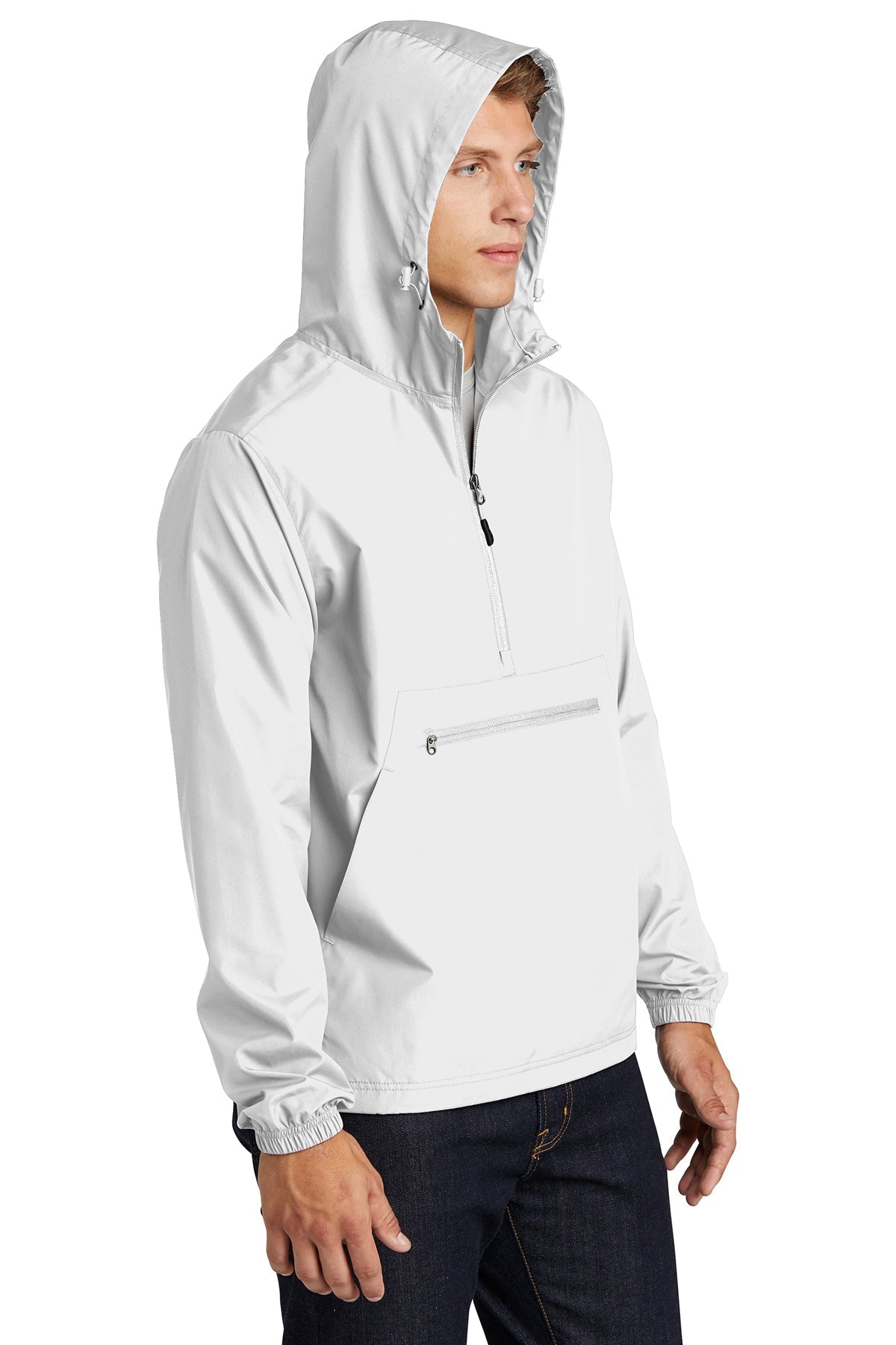 Packable Anorak / White / VB United