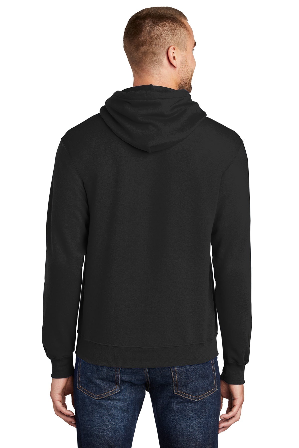 Core Fleece Pullover Hooded Sweatshirt (Youth & Adult) / Black / VB United
