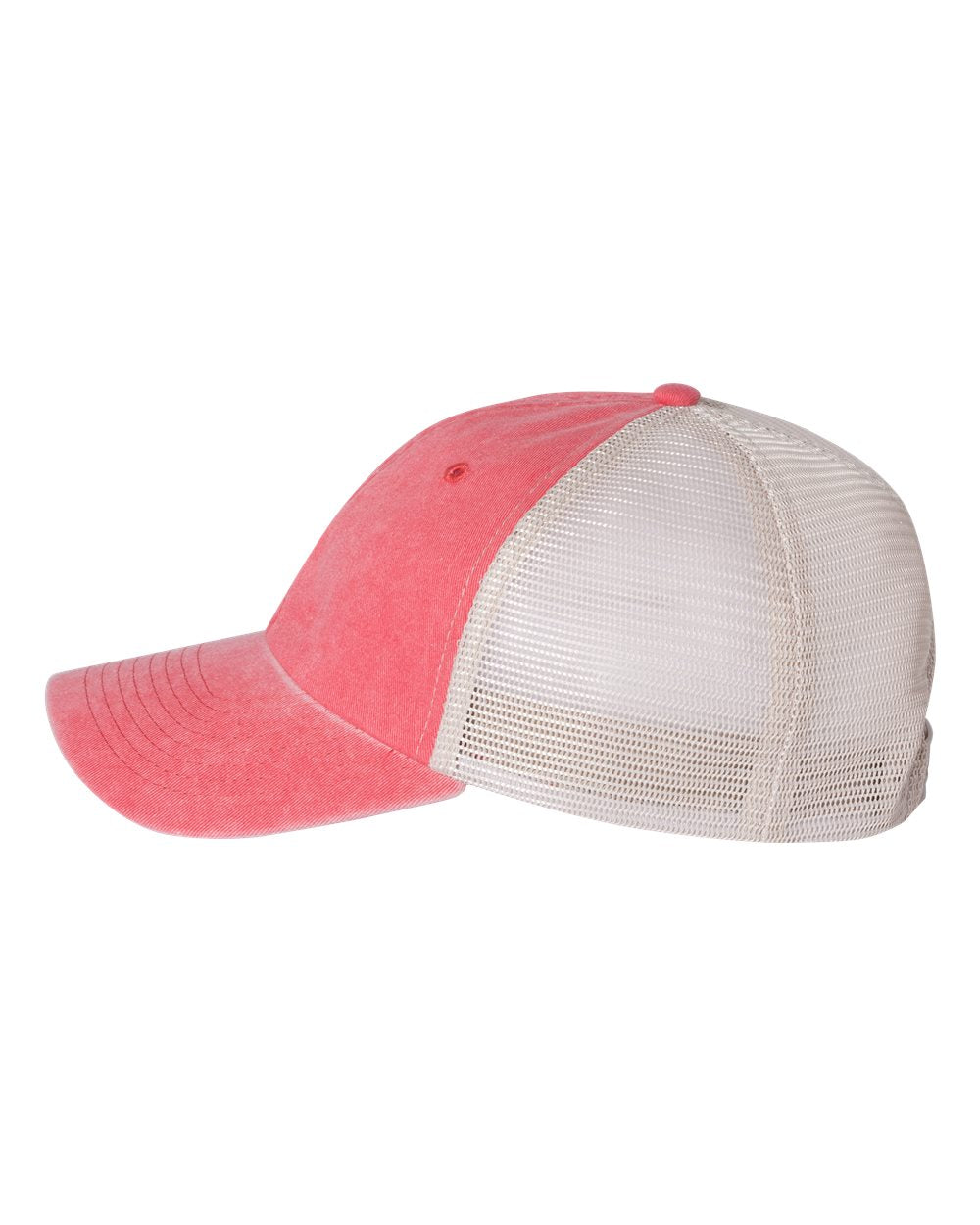 Pigment-Dyed Trucker Cap / Red / VB United