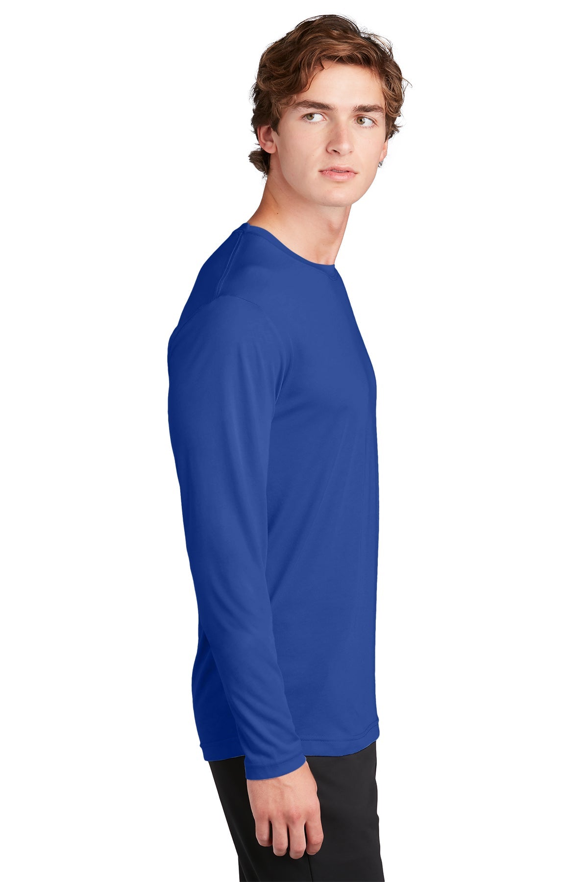 Long Sleeve Cotton Touch Tee / Royal / VB United