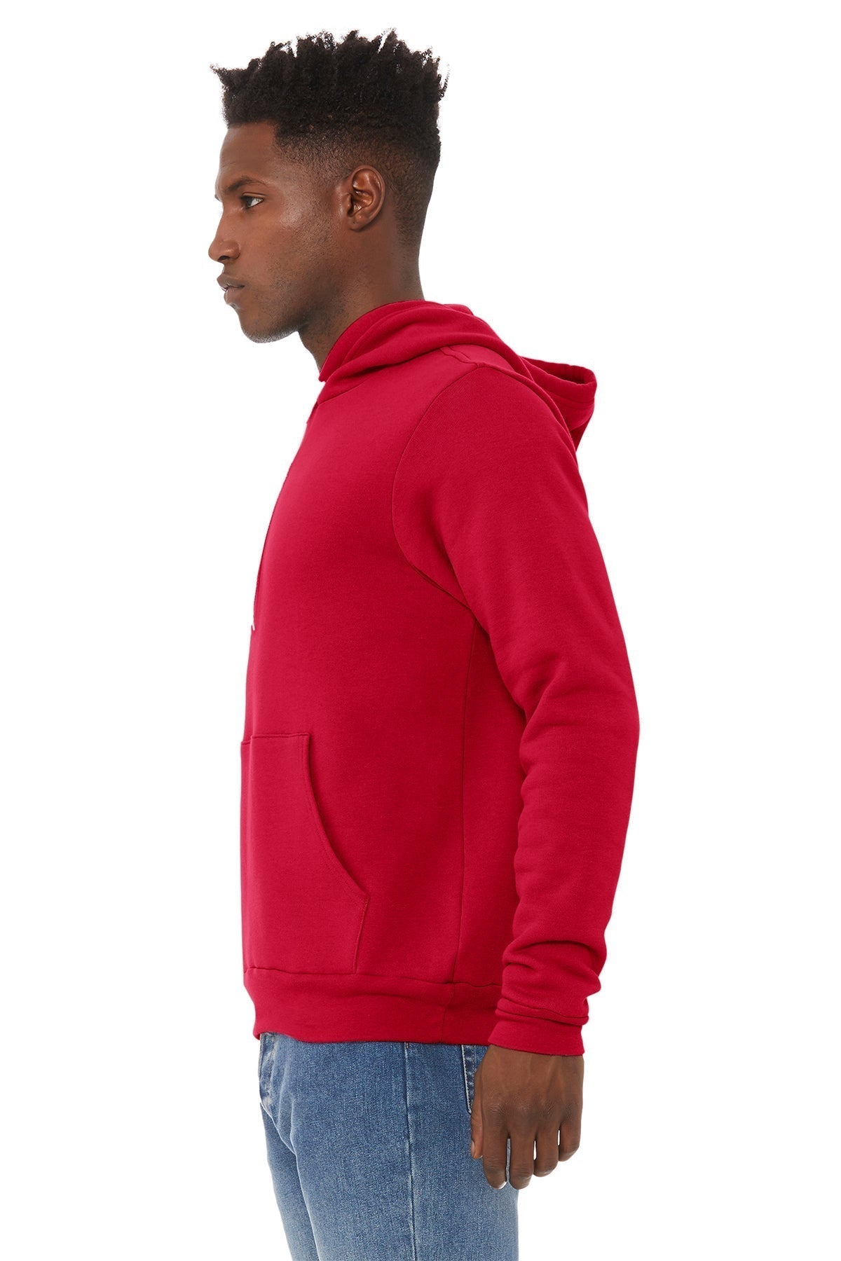 Unisex Sponge Fleece Pullover Hoodie / Red / VB United