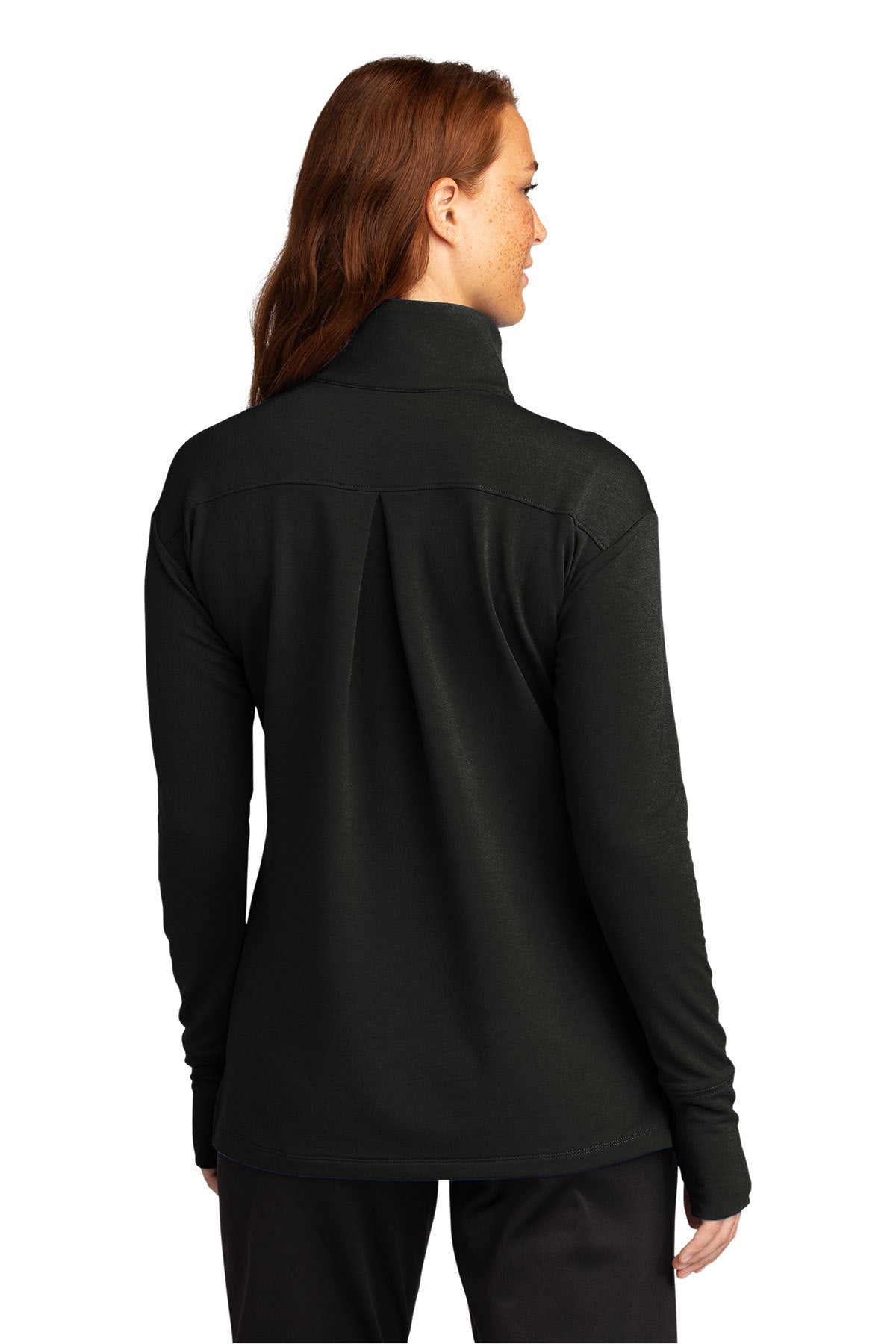 Ladies Sport-Wick Flex Fleece 1/4-Zip / Black / VB United
