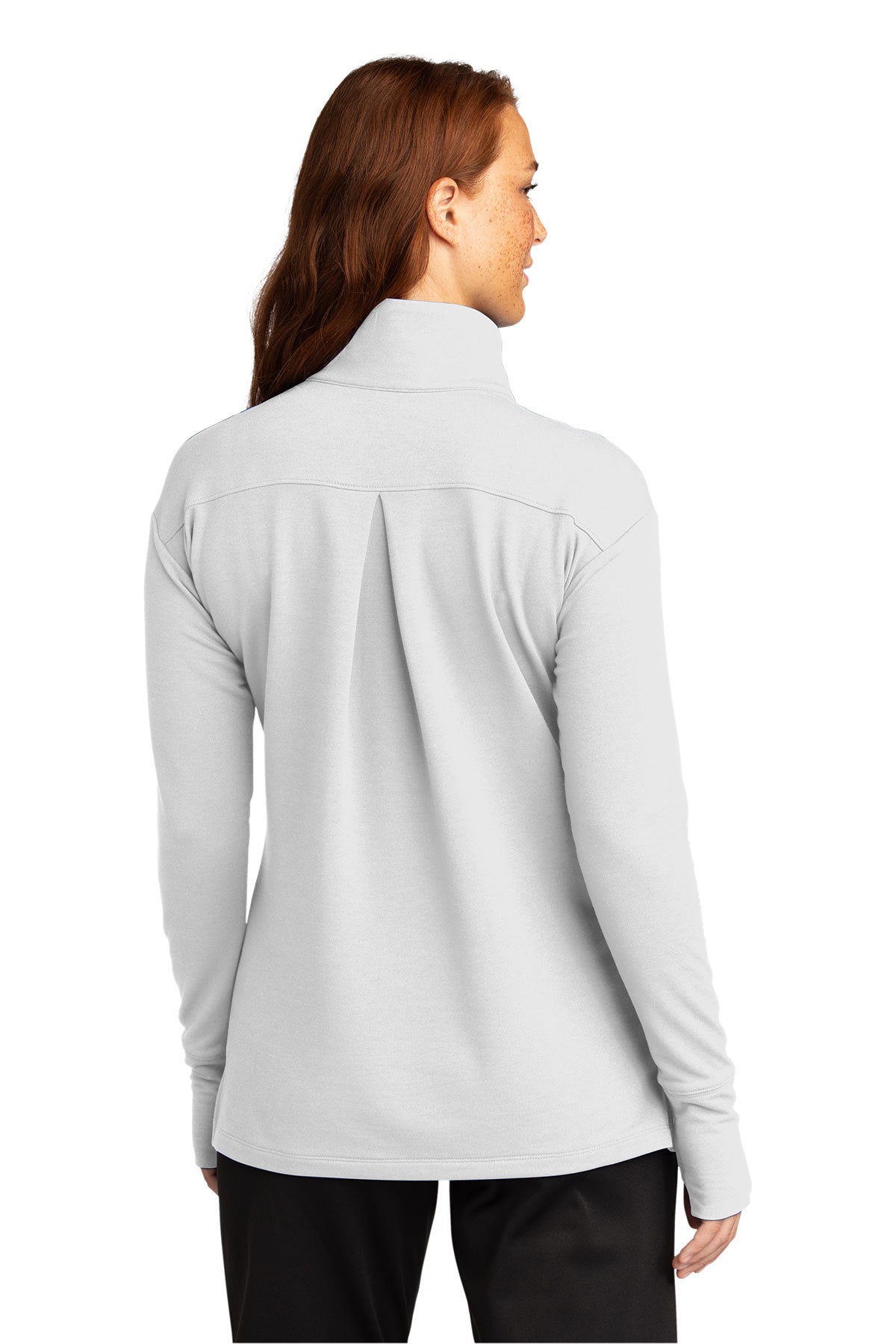 Ladies Sport-Wick Flex Fleece 1/4-Zip / White / VB United
