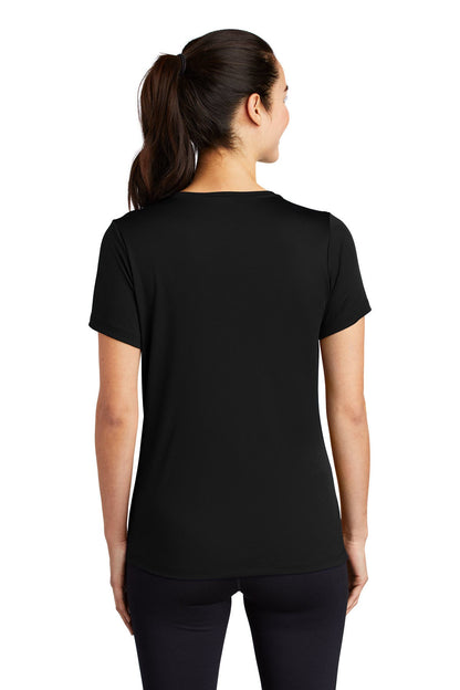 Ladies Pro Scoop Neck Tee/ Black / VB United