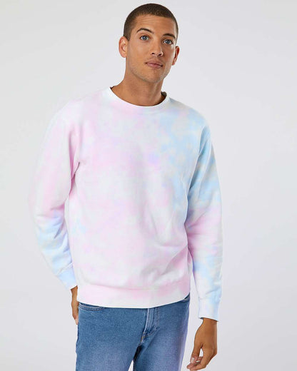 Midweight Tie-Dyed Sweatshirt / Tie Dye Cotton Candy / VB United