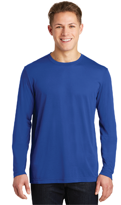 Long Sleeve Cotton Touch Tee / Royal / VB United