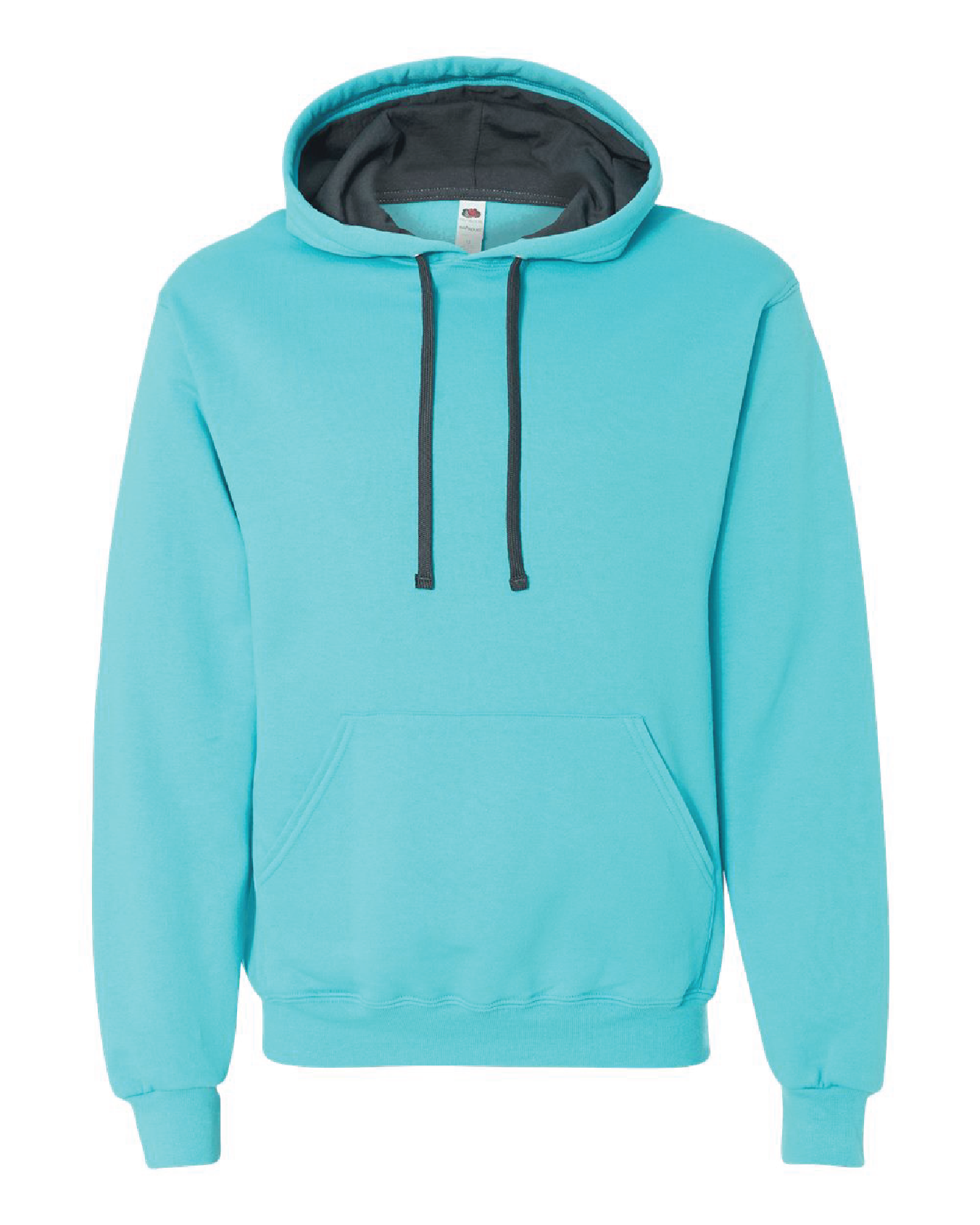 Sofspun Hooded Sweatshirt / Caribbean Blue Heather / VB United